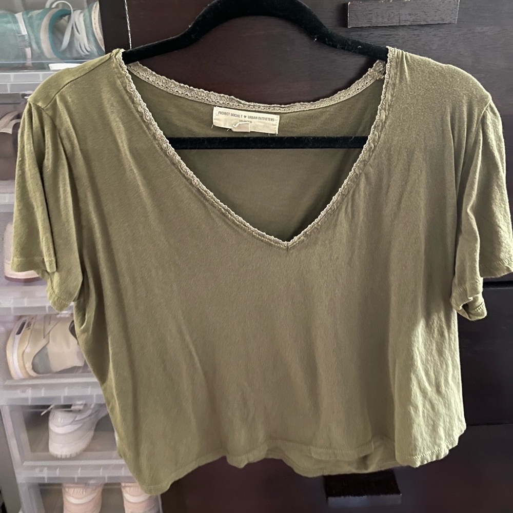 Urban outfitters green top